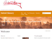 Tablet Screenshot of gabrielhemery.com